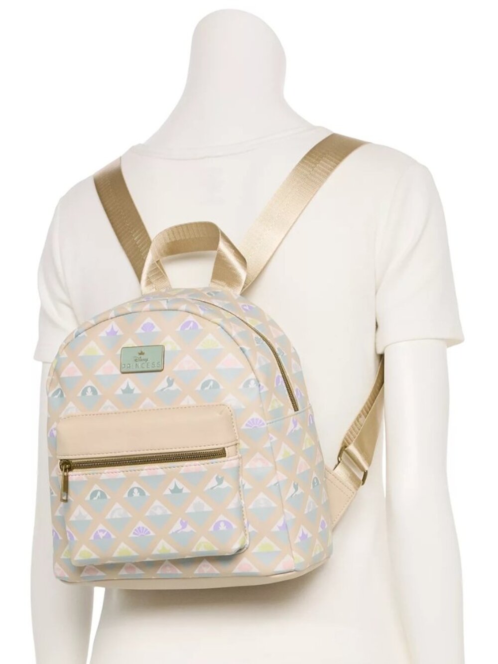 Disney Princesses All Over Print Mini Backpack NWT